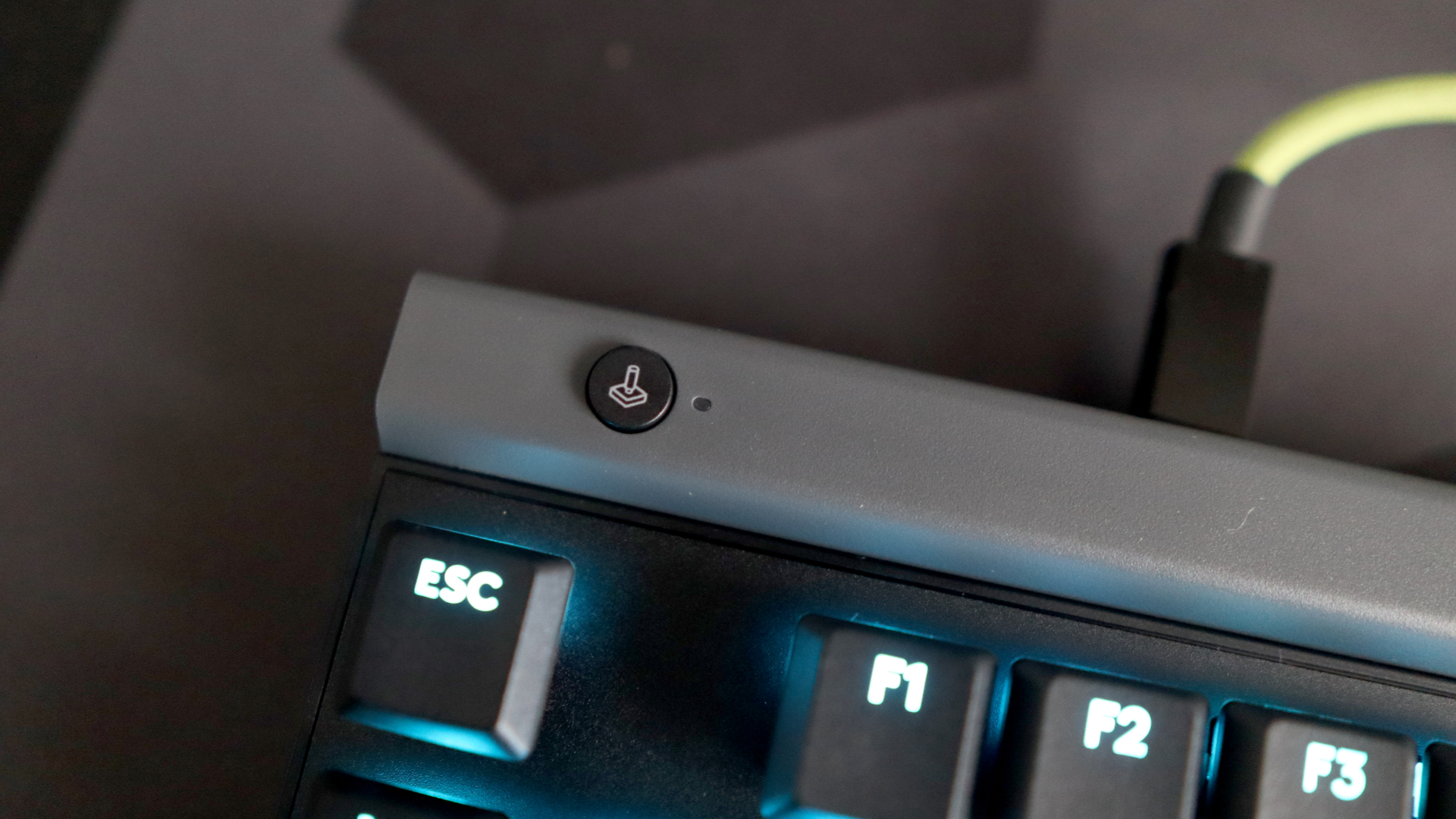 A photo of the Logitech G515 Rapid TKL gaming keyboard