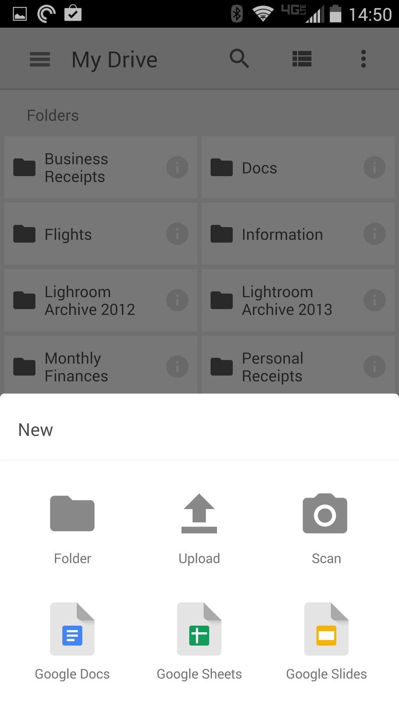 Google Drive gets Material Design with latest update