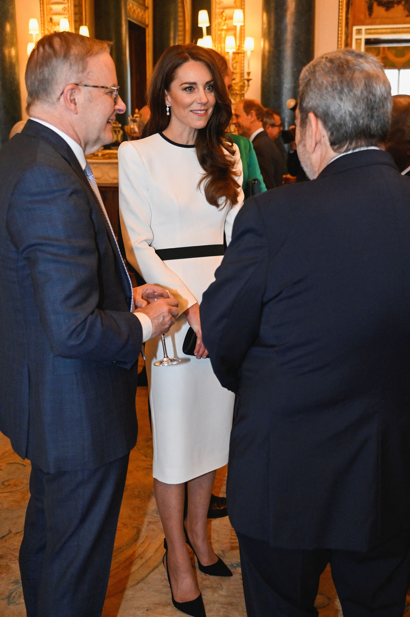 Princess Catherine steps up coronation style game in monochrome | Woman ...