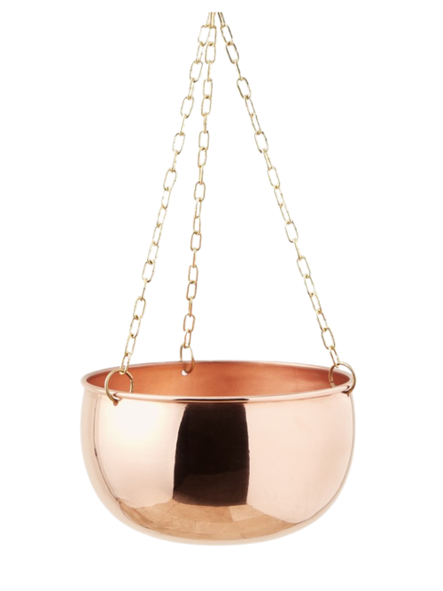 Hanging Copper Planter