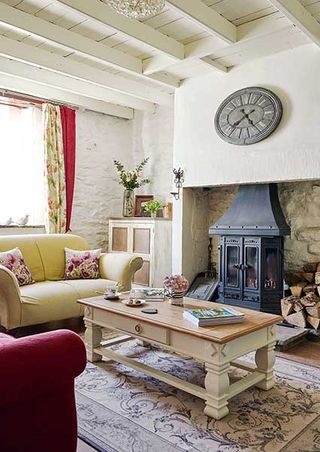 Stone cottage filled with upcycled finds | Real Homes