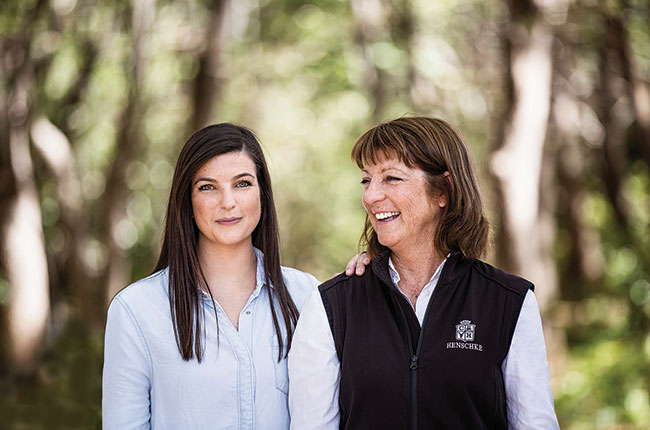 Justine and Prue Henschke