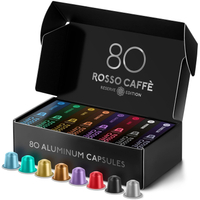 ROSSO CAFFE Espresso Coffee Pods | was $45, now $36 at Amazon (save 20%)