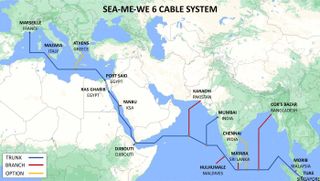 The undersea cable network that Airtel is part of.