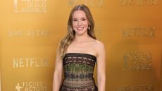 Kristen Bell arrives at the 31st Annual Screen Actors Guild Awards at Shrine Auditorium and Expo Hall on February 23, 2025