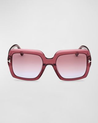 Tom Ford Kaya Square Sunglasses