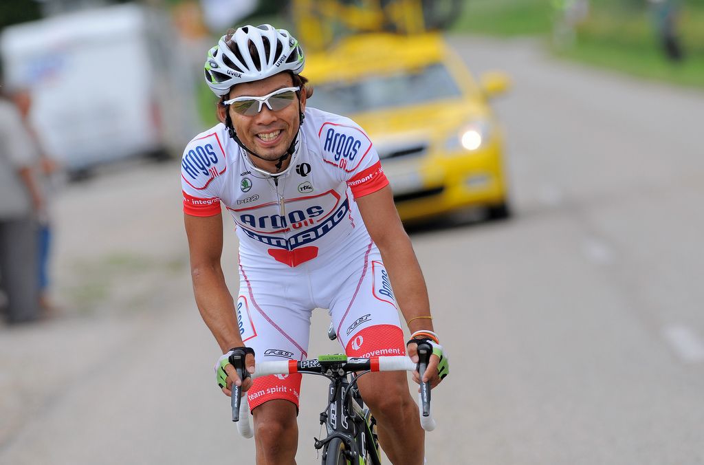 Yukihiro Doi is happy to be racing the Criterium du Dauphine back in 2012