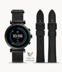 Fossil Gen 4 Smartwatch Sloan HR (Black Stainless Steel Mesh) | Was: $325 | Now: $149 | Save $175 at Fossil.com