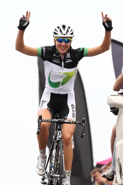 Shara Gillow (GreenEDGE) took the new team's first ever victory