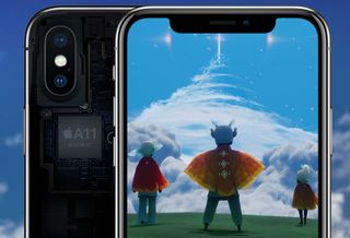 The Apple iPhone X features the powerful A11 Bionic processor.