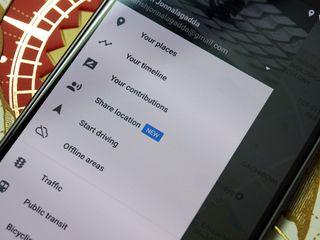 How to share your location in Google Maps