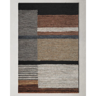Berber style geometric rug.