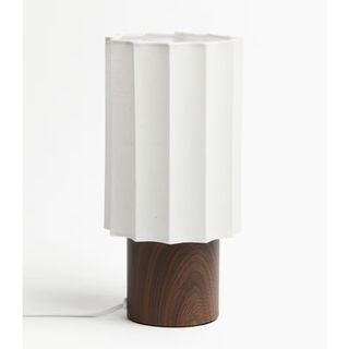 Linen-Blend Table Lamp