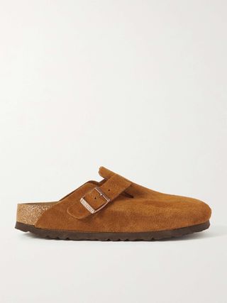 Boston Suede Clogs