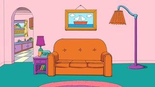 Best free Zoom background: The Simpsons couch