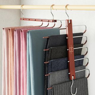 MORALVE Pants Hangers Space Saving