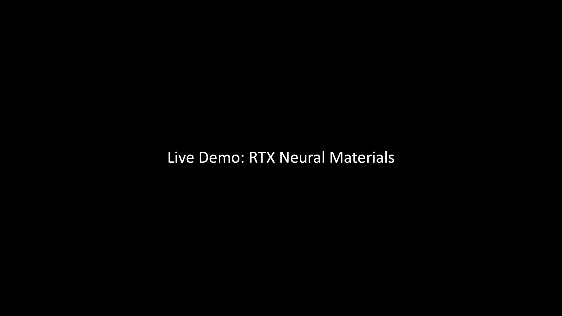 Nvidia Neural Rendering deep dive