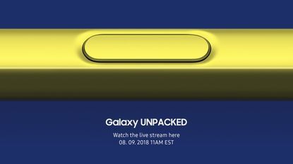 Samsung Galaxy Unpacked event Note 9