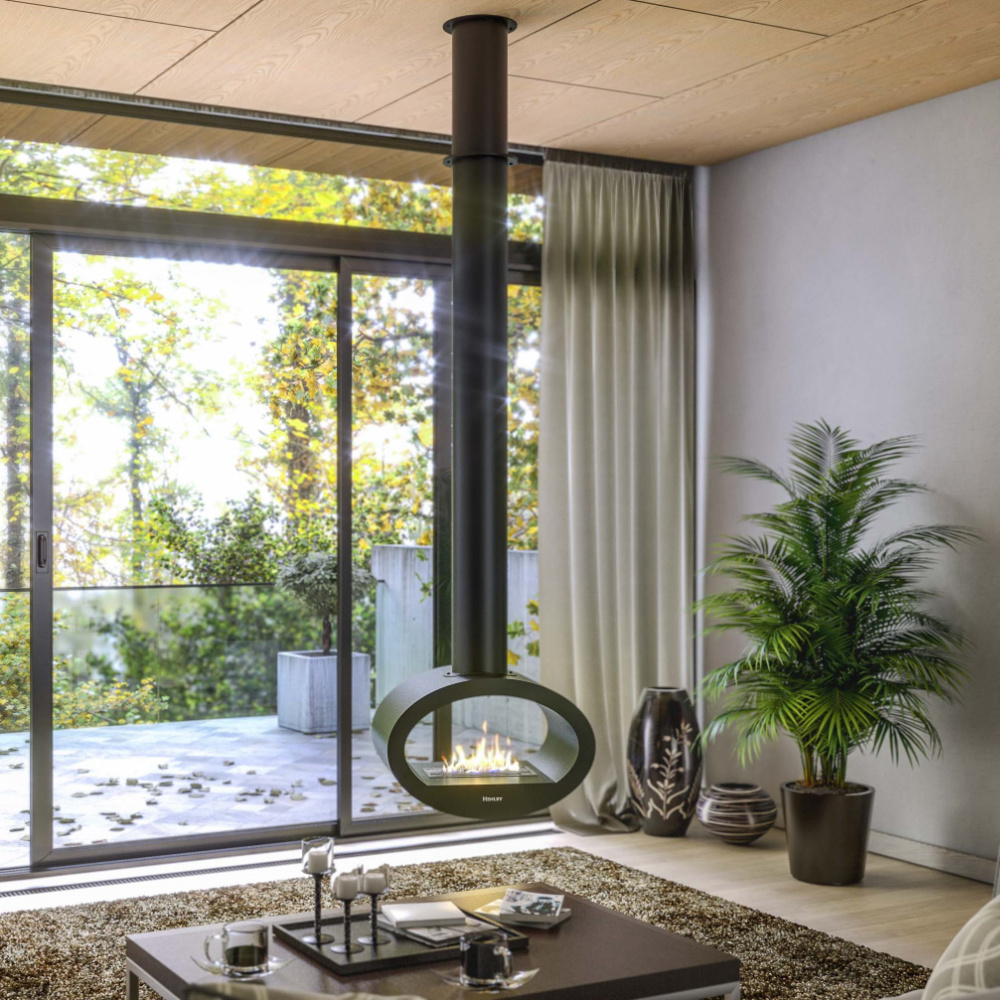 Henley Milan Ceiling Mounted Bioethanol Stove
