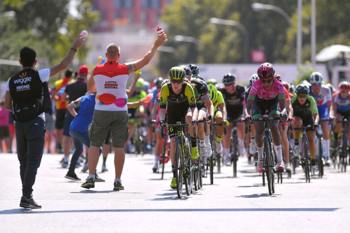 Jessica Allen (Team Mitchelton-Scott), Eyerusalem Kelil (Team Bepink)