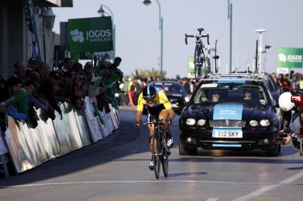 Richie Porte (Team Sky) held onto his race lead