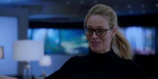 Jeri Ryan as Gwendolyn Hayes on MacGyver