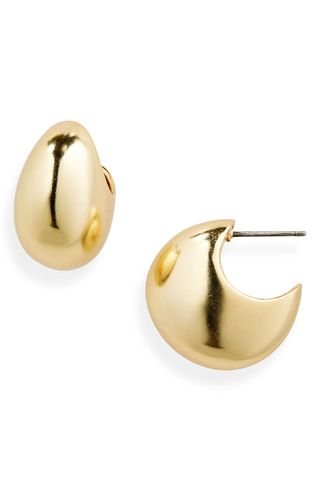 Sculptural Chunky Hoop Earrings