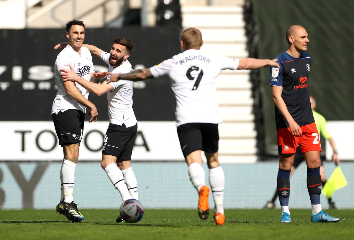 Derby County v Luton Town – Sky Bet Championship – Pride Park