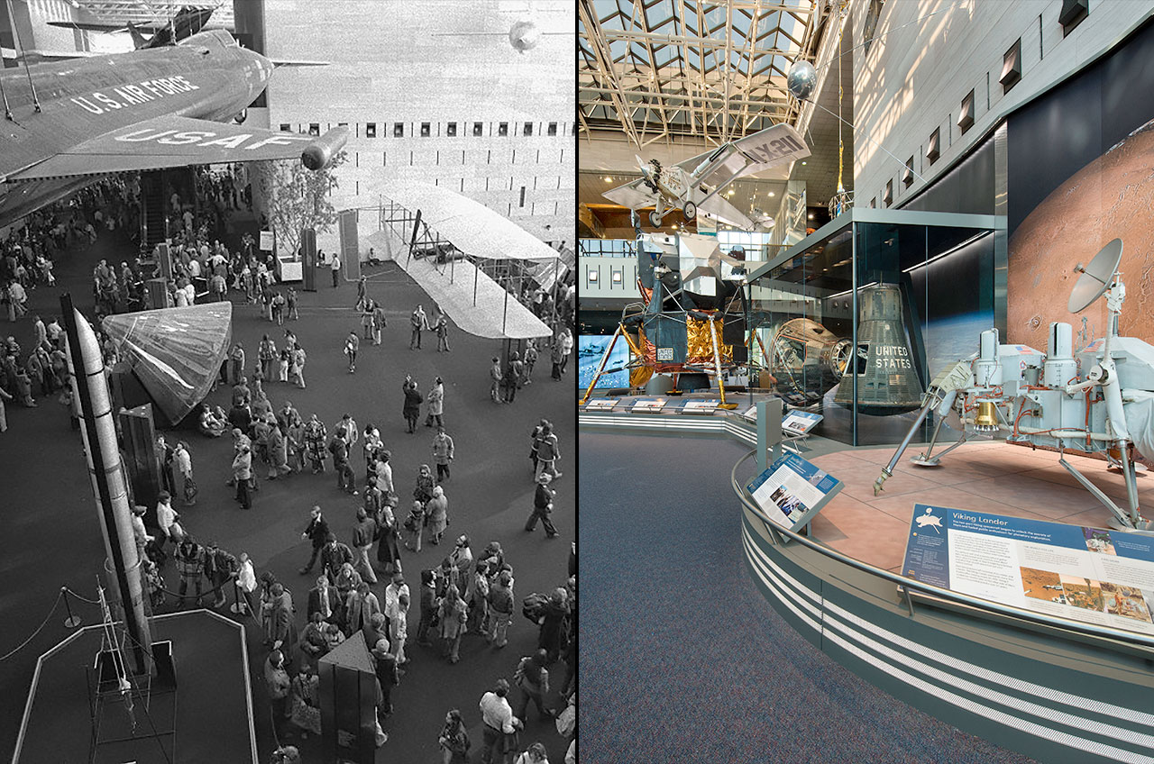 national air and space museum&#039;s milestones of flight hall