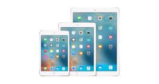 iPads in various sizes