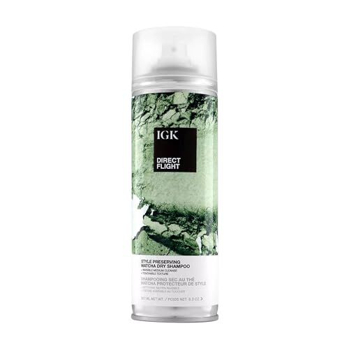 Igk Direct Flight Multi-Tasking Matcha Dry Shampoo 307 Ml / 6.3 Oz