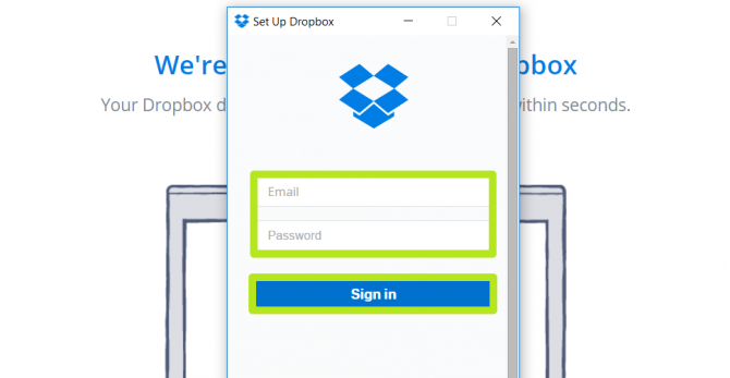 Dropbox 184.4.6543 for windows download free