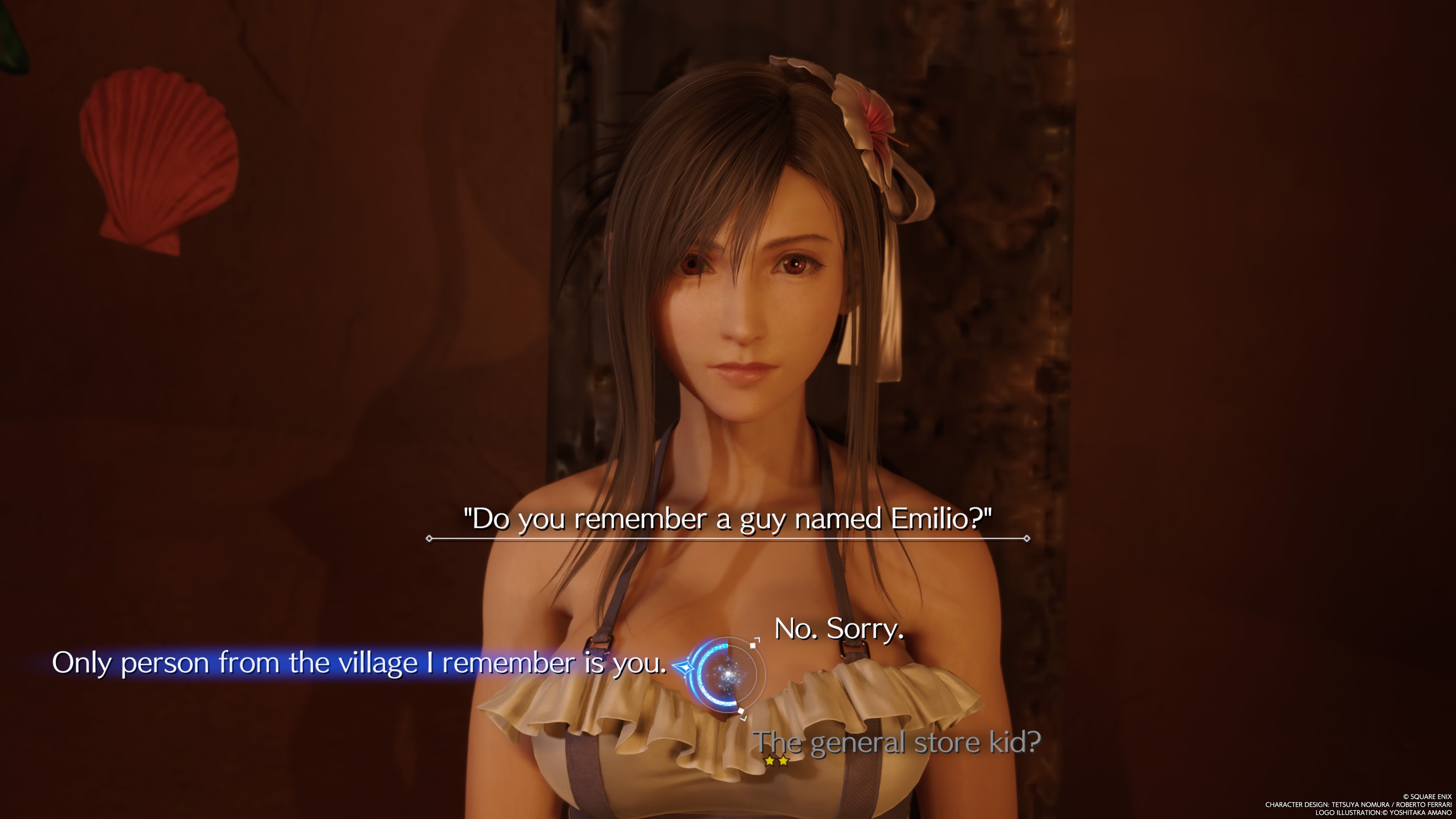 Final Fantasy 7 Rebirth Romance Guide - Tifa when she asks about Emilio, choose 