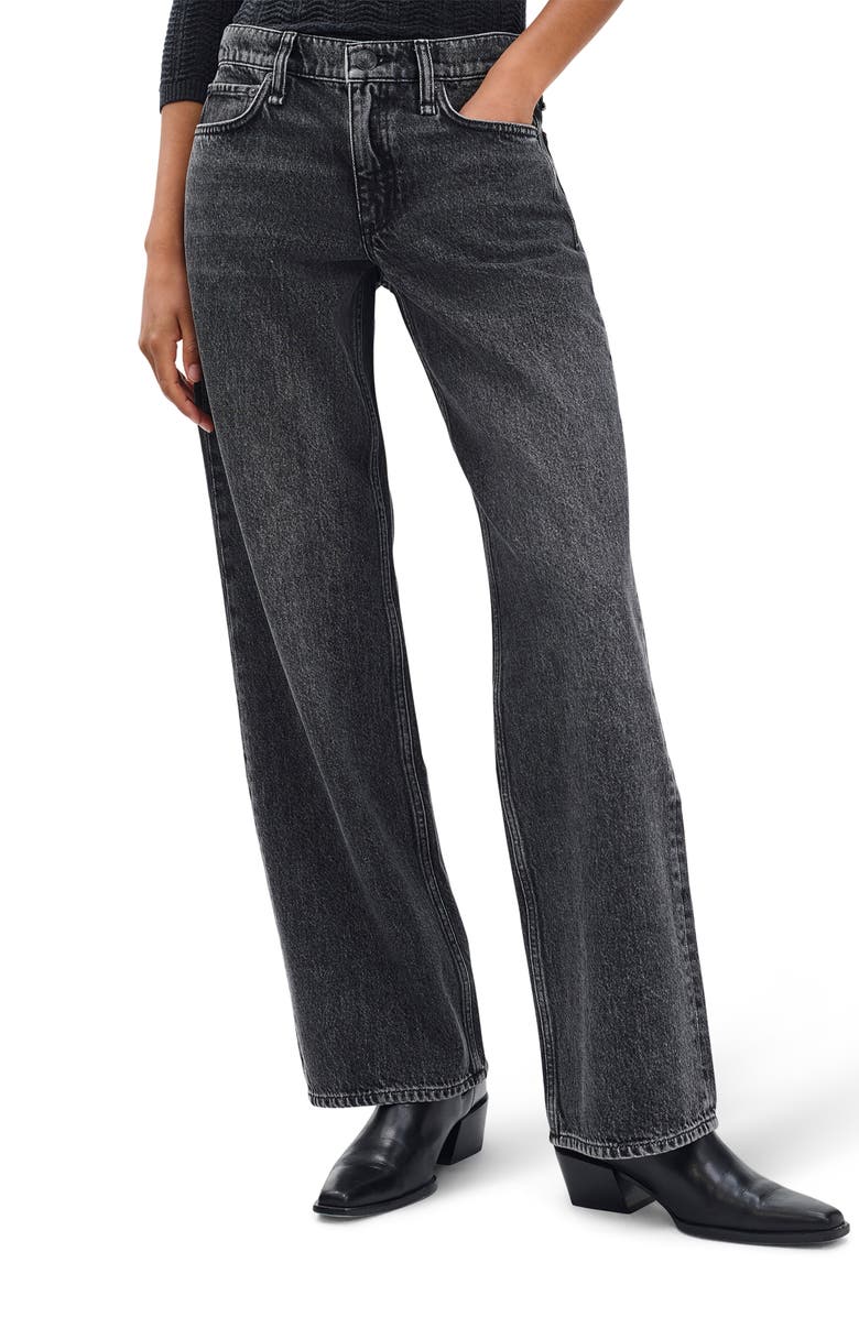 Saige Low Rise Relaxed Straight Jeans