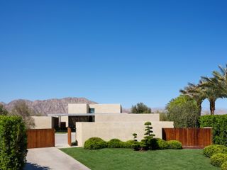 exterior of Madison Desert Club house