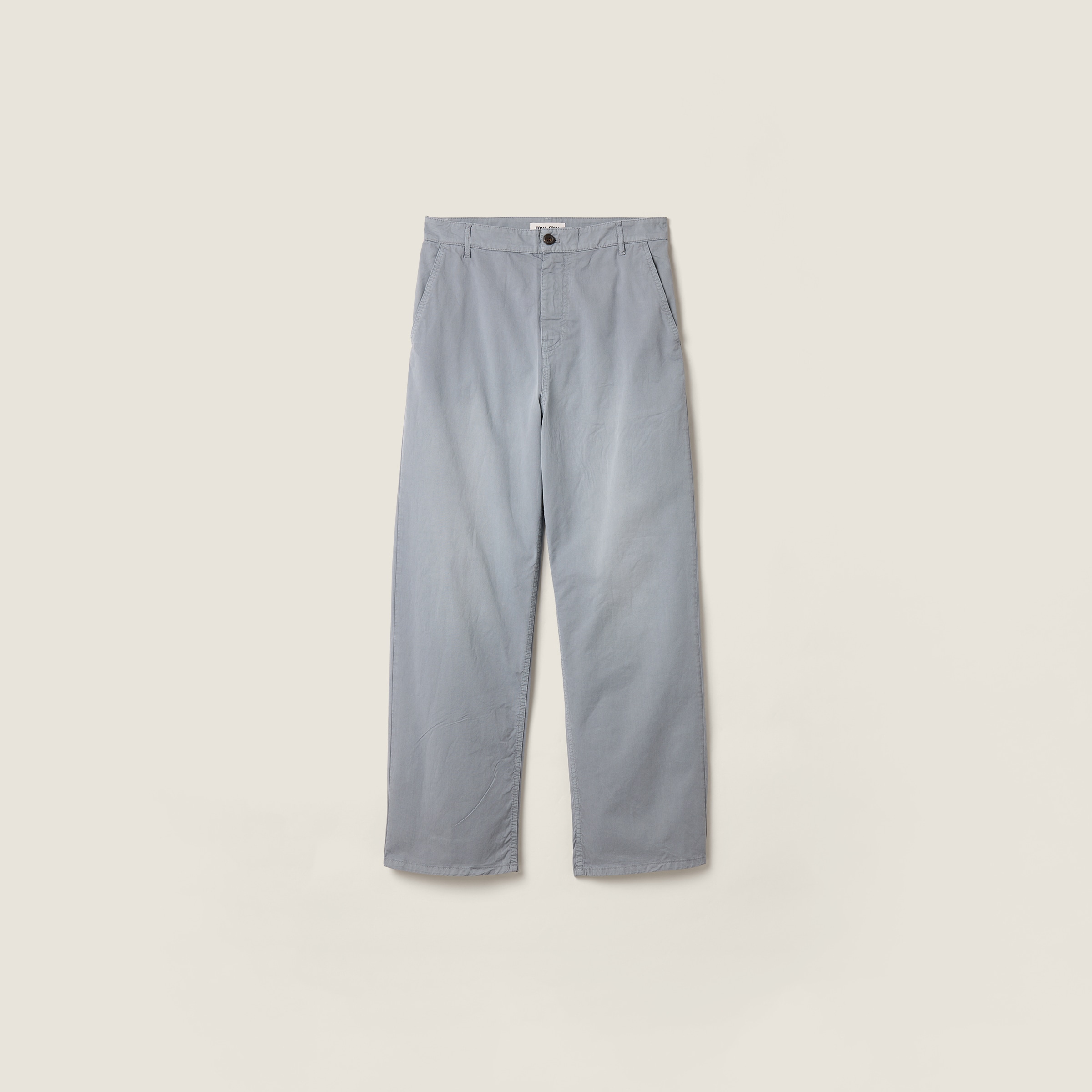 Garment-Dyed Twill Pants
