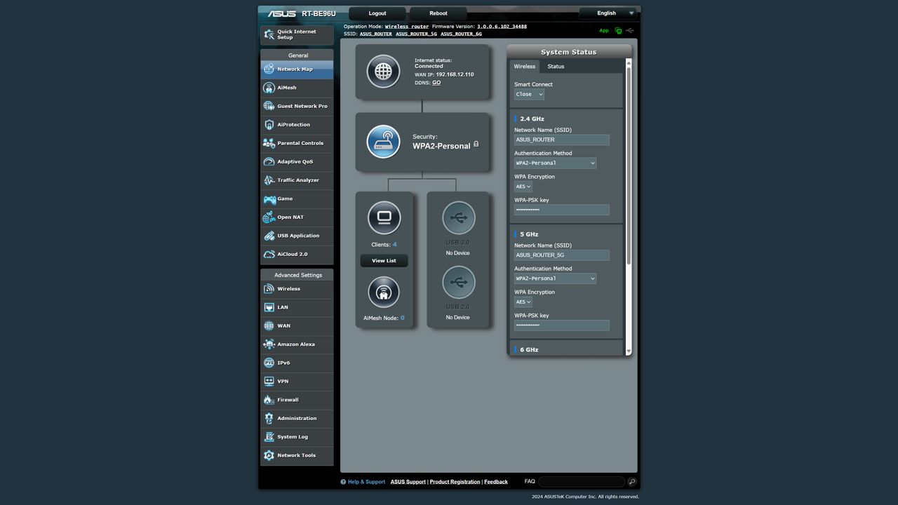 Asus RT-BE996U Wi-Fi 7 router