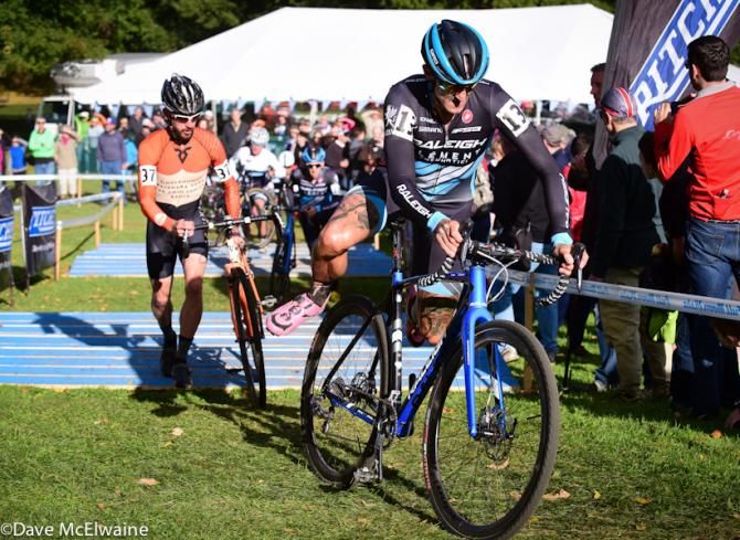 Ben Berden (Raleigh Clement) was not having the race he was hoping for