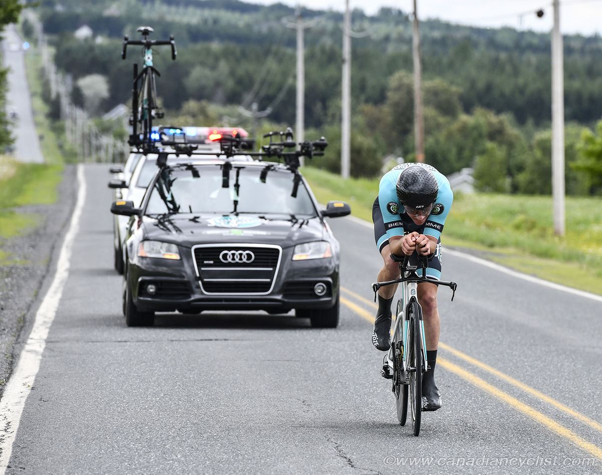 Nick Zukowsky (Floyd's Pro Cycling Team) 9th place was enough to retain the overall lead at Tour de Beauce