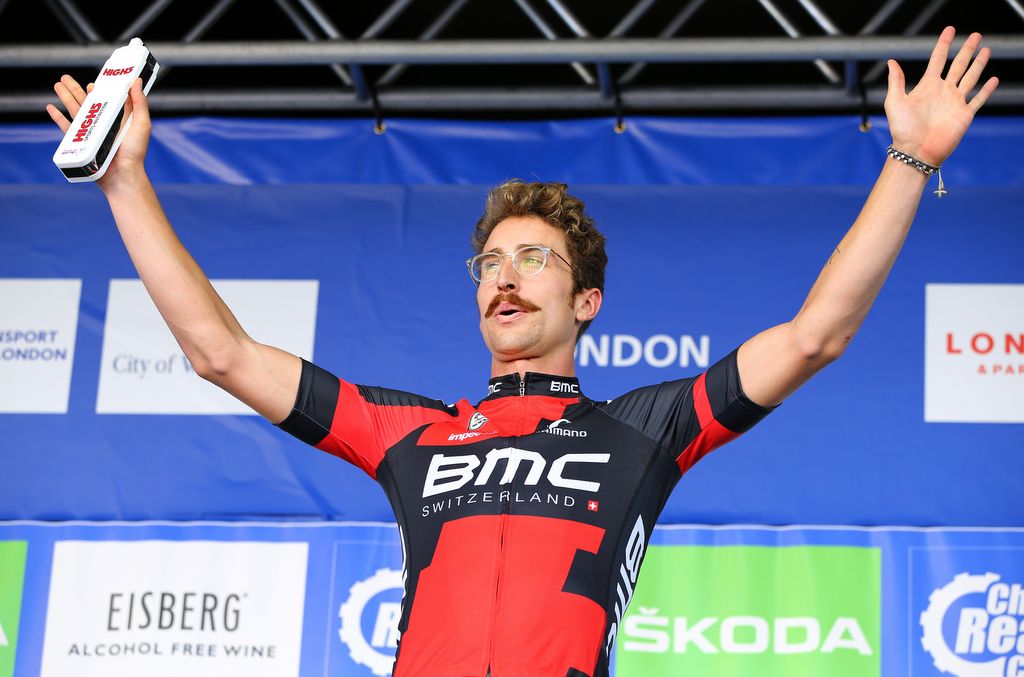 Taylor Phinney (BMC) on the podium
