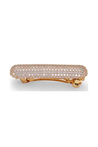 Pave Crystal Bar Barrette