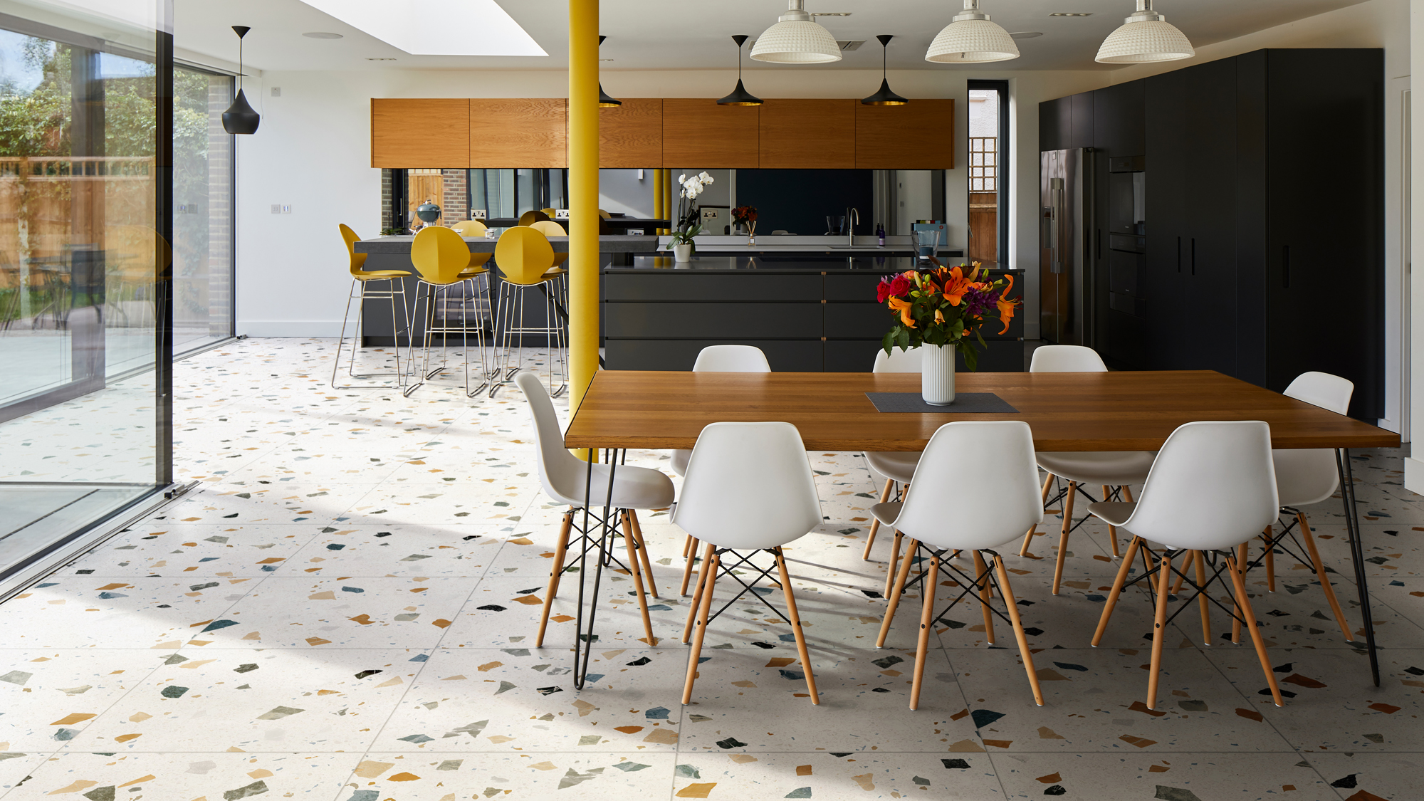 Kitchen Floor Tile Ideas 14 Durable, Ceramic Tile Designs For Kitchen Floors