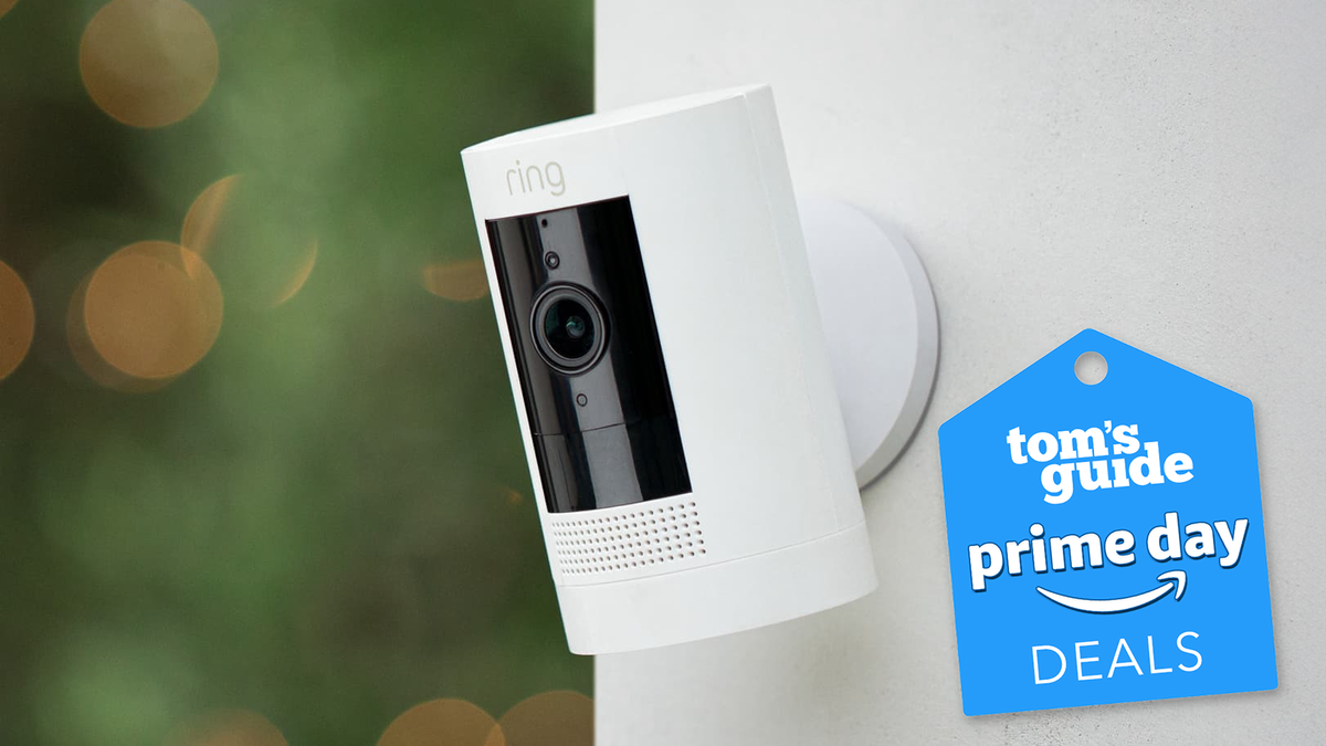 Ring Camera with Tom&#039;s Guide Prime Day deal badge