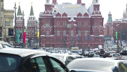 Moscow traffic