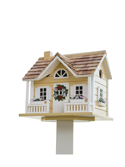 Wreath Cottage Birdhouse