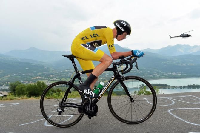 Chris Froome (Sky) would win his third stage of the Tour de France in the time trial from Embrun to Chorges
