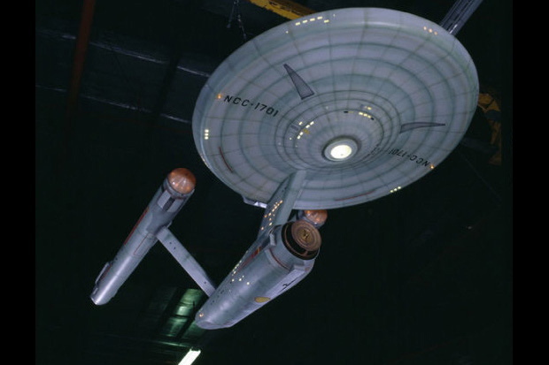 &quot;Star Trek&quot; is coming back to TV in 2017 via CBS Television Studios. Here, the original Starship Enterprise model hangs in the Smithsonian&#039;s National Air and Space Museum.