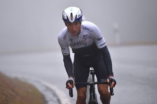 THYON 2000 LES COLLONS SWITZERLAND MAY 01 Michael Woods of Canada and Team Israel StartUp Nation attacks at Thyon 2076m during the 74th Tour De Romandie 2021 Stage 4 a 1613km stage from Sion to Thyon 2000 Les Collons 2076m TDR2021 TDRnonstop UCIworldtour on May 01 2021 in Thyon 2000 Les Collons Switzerland Photo by Luc ClaessenGetty Images