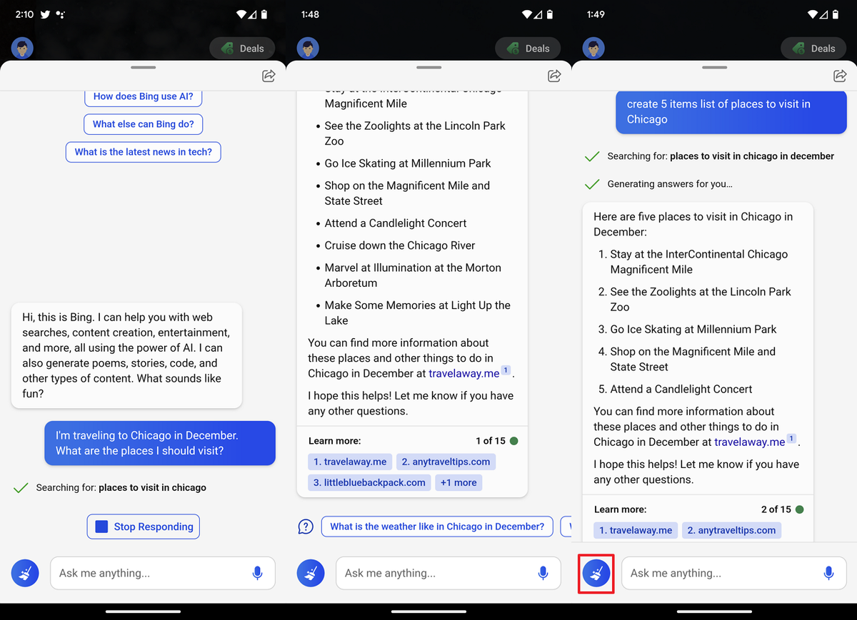 Как начать работу с Bing Chat на мобильном устройстве • Оки Доки