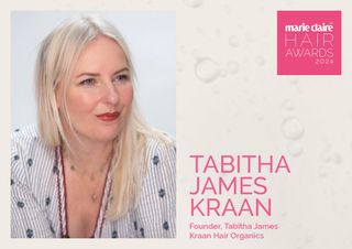 Tabitha James Kraan Marie Claire hair awards 2024 judge